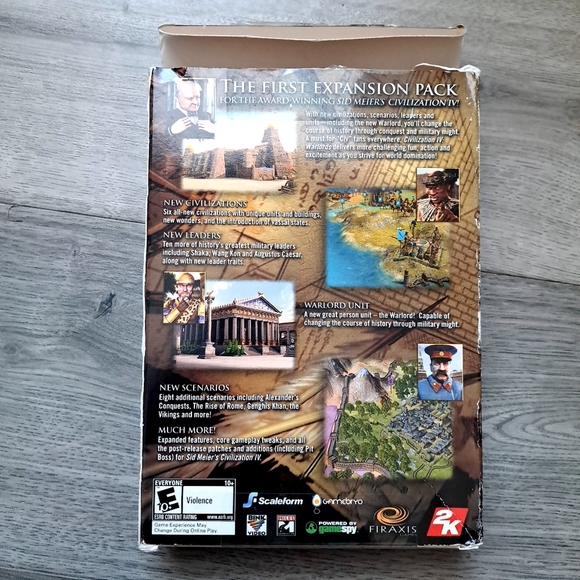 Civilization IV Warlords PC Game - untested - Picture 3 of 5